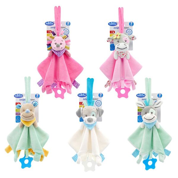 lovely baby soft plush animal doll toy teethers infant appease towel grasping rattles playmate toys
lovely baby soft plush animal doll toy teethers infant appease towel grasping rattles playmate toys