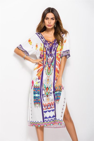awomen dresses clothes womens clothing spring and summer 2020 new fashion loose large women's dress printed with two side slit jumpsuit, Black;gray
awomen dresses clothes womens clothing spring and summer 2020 new fashion loose large women's dress printed with two side slit jumpsuit, Black;gray