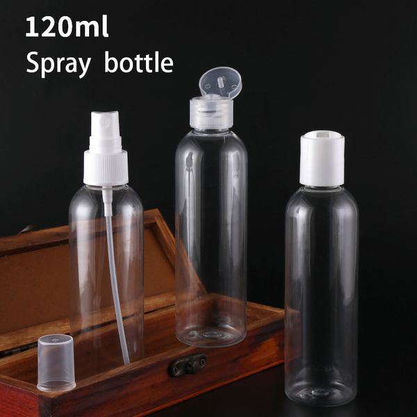 factory spot direct sales 120ml spray bottle with flap thousand autumn cover alcohol disinfectant pet plastic fine mist
factory spot direct sales 120ml spray bottle with flap thousand autumn cover alcohol disinfectant pet plastic fine mist