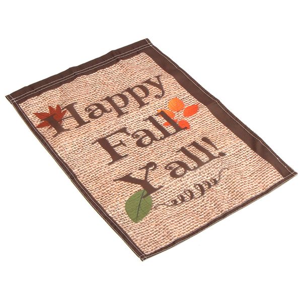 18''x12.5'' happy fall yall autumn polyester house holiday decorations garden flag
18''x12.5'' happy fall yall autumn polyester house holiday decorations garden flag