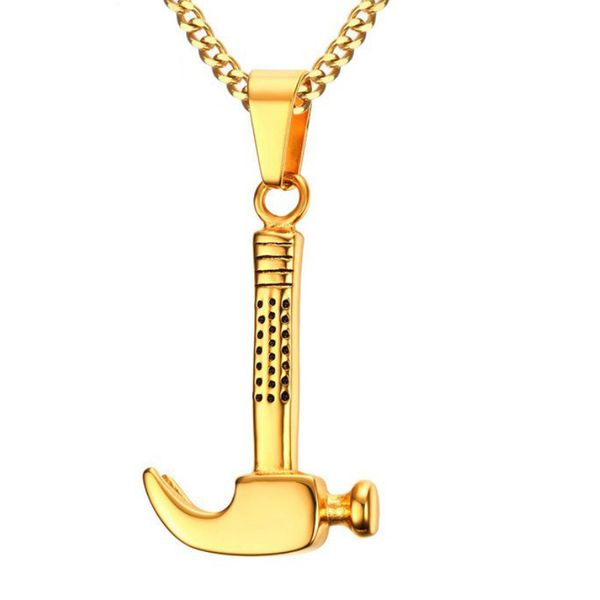 men 316l stainless steel choker punk necklaces&pendants hammer pattern gold color geometric pendant charm rock necklace for boy, Silver
men 316l stainless steel choker punk necklaces&pendants hammer pattern gold color geometric pendant charm rock necklace for boy, Silver
