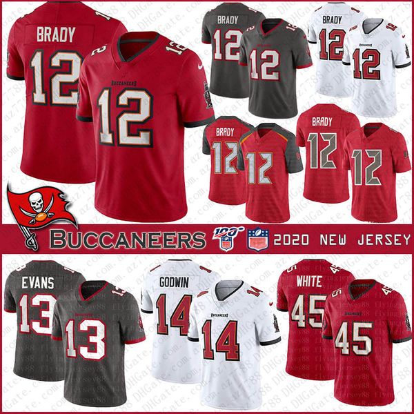 12 tom brady tampa # bay 2020 new football jersey buccaneer 14 chris godwin 45 devin white 13 mike evans stitched jerseys, Black;red
12 tom brady tampa # bay 2020 new football jersey buccaneer 14 chris godwin 45 devin white 13 mike evans stitched jerseys, Black;red