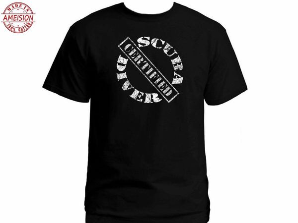 scuba diver certified distressed print diver 100% cotton black new t-shirt, White;black
scuba diver certified distressed print diver 100% cotton black new t-shirt, White;black