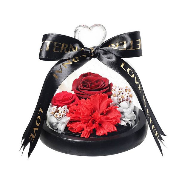 2019 new mother's day gift immortal flower glass cover rose carnation gift box for mother hipping
2019 new mother's day gift immortal flower glass cover rose carnation gift box for mother hipping