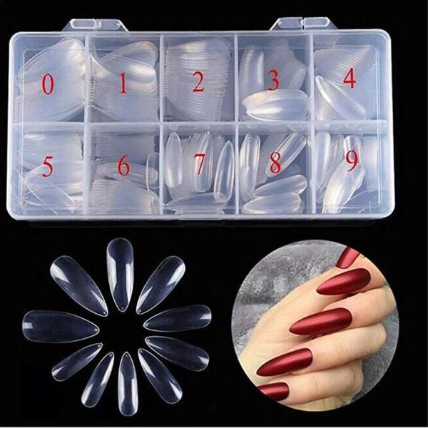 40# 500pcs acrylic transparent round tip fake art nails full cover acrylic faux fingernails nail art, Red;gold
40# 500pcs acrylic transparent round tip fake art nails full cover acrylic faux fingernails nail art, Red;gold