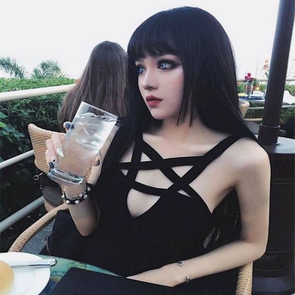 2019 autumn and winter european and american women's personality sling low-cut solid color onesies 80161, Black;white
2019 autumn and winter european and american women's personality sling low-cut solid color onesies 80161, Black;white