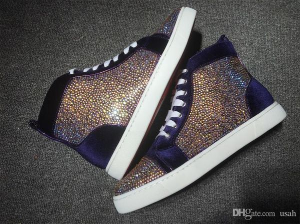 полный rhinestone кроссовки любителей обувь высокие вершины sneaker красный bottom квартиры фиолетовый бархат красный подошвы strass платье, Black
полный rhinestone кроссовки любителей обувь высокие вершины sneaker красный bottom квартиры фиолетовый бархат красный подошвы strass платье, Black