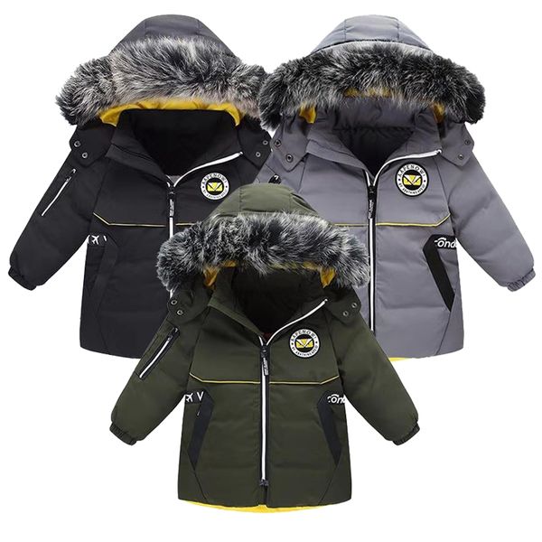 winter boys hooded down jackets girls thicken warm outerwear 2019 christmas children fur collar hooded jacket for kids coats, Blue;gray
winter boys hooded down jackets girls thicken warm outerwear 2019 christmas children fur collar hooded jacket for kids coats, Blue;gray