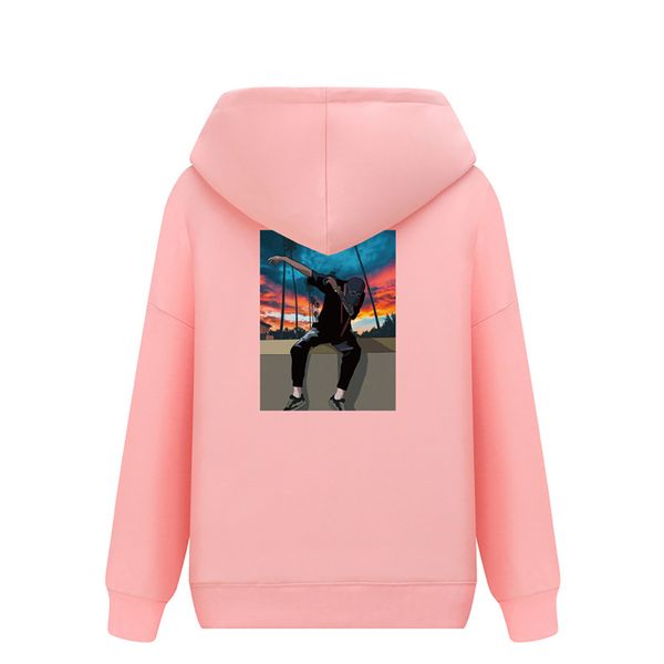 sweatshirt women hooded pullover polyester pink sweatshirt casual japan korean printed round roupas femininas, Black
sweatshirt women hooded pullover polyester pink sweatshirt casual japan korean printed round roupas femininas, Black