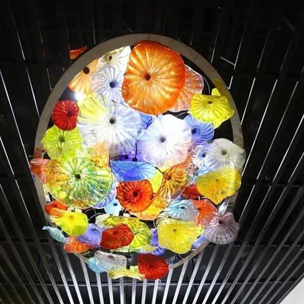 magnificent ceiling lighting handmade blown-glass plates art light colored shade indoor murano glass flower chandelier for home decor
magnificent ceiling lighting handmade blown-glass plates art light colored shade indoor murano glass flower chandelier for home decor