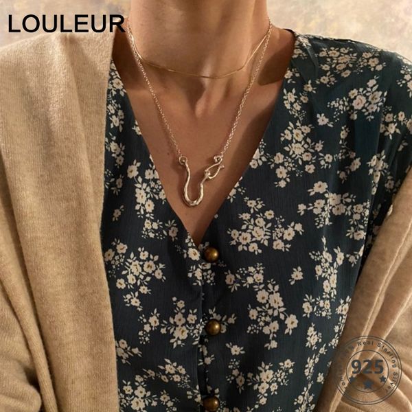 louleur 925 sterling silver irregular necklace minimalist grotesque silver necklace for women fashion fine jewellery gifts
louleur 925 sterling silver irregular necklace minimalist grotesque silver necklace for women fashion fine jewellery gifts