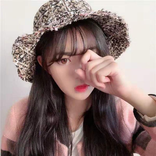 wholesale-new type fisherman hat han edition color plaid big eave hat literature and art small sweet breeze pure and fresh winter, Blue;gray
wholesale-new type fisherman hat han edition color plaid big eave hat literature and art small sweet breeze pure and fresh winter, Blue;gray
