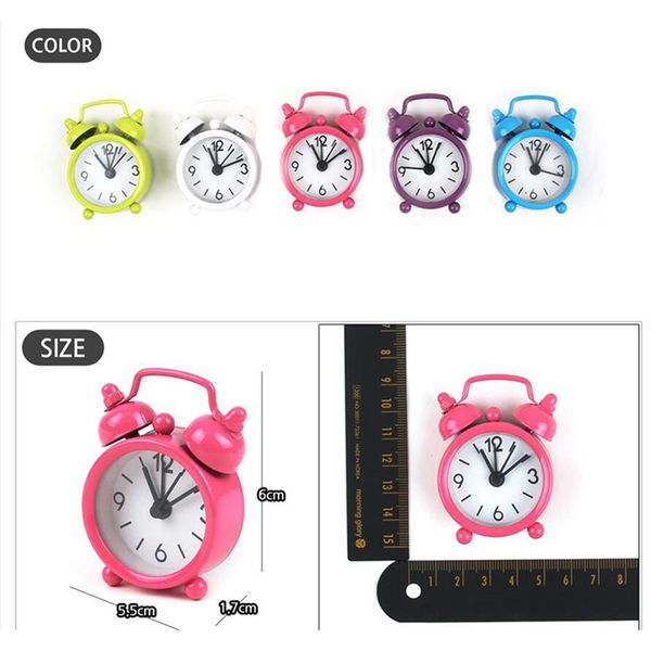 mini alarm clock creative cute metal small alarm clock portable home electronic small alarm clock retro gift 1.19
mini alarm clock creative cute metal small alarm clock portable home electronic small alarm clock retro gift 1.19