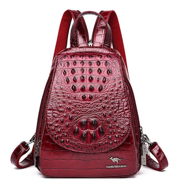 2019 crocodile pattern leather backpack women backpack female leather knapsack bag elegant ladies shoulder bag sac a dos
2019 crocodile pattern leather backpack women backpack female leather knapsack bag elegant ladies shoulder bag sac a dos