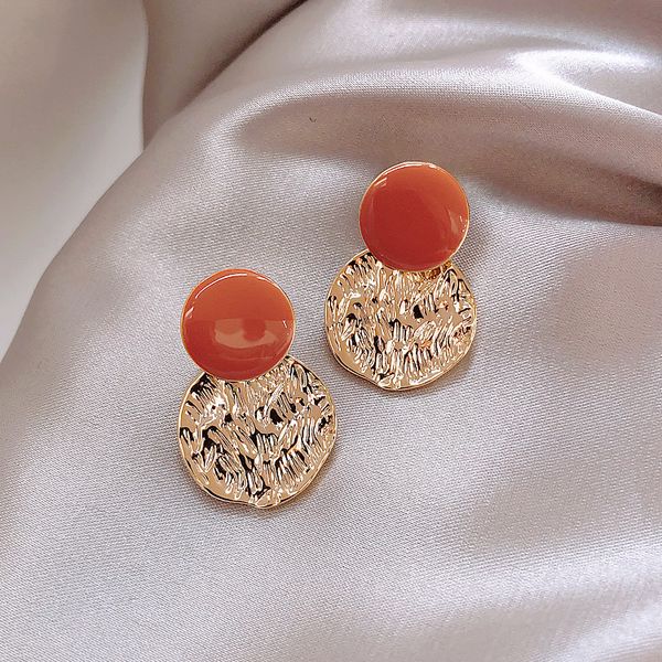 new korean stud earrings for women girl unique design small geometric round earrings irregular temperament vintage gold, Golden;silver
new korean stud earrings for women girl unique design small geometric round earrings irregular temperament vintage gold, Golden;silver