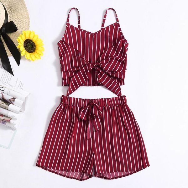 women's ladies striped vest bandage shorts two-piece outfit suits women's strapless backless stripe shorts 2pc set 716, White
women's ladies striped vest bandage shorts two-piece outfit suits women's strapless backless stripe shorts 2pc set 716, White