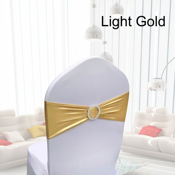 100pc/pack shiny bronzing elastic stretch removable chair band with round buckle for wedding banquet decor gold chair sashes
100pc/pack shiny bronzing elastic stretch removable chair band with round buckle for wedding banquet decor gold chair sashes