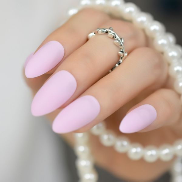 false nails matte soft pink stiletto fake almond pointed press on oval frosted full cover nail art tips, Red;gold
false nails matte soft pink stiletto fake almond pointed press on oval frosted full cover nail art tips, Red;gold