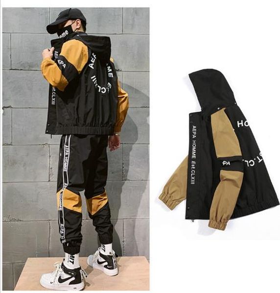 men designer tracksuits fashion letter embroidery street sports styles 2pcs sets spring autumn casual clothes, Gray
men designer tracksuits fashion letter embroidery street sports styles 2pcs sets spring autumn casual clothes, Gray