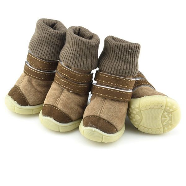 pet winter shoes anti-slip cotton soft leather cashmere waterproof warm booties belt decoration dog winter shoes dog apparel
pet winter shoes anti-slip cotton soft leather cashmere waterproof warm booties belt decoration dog winter shoes dog apparel