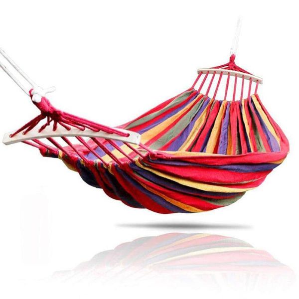 260*100cm portable hammock swing chair garden outdoor sports travel camping swing canvas colorful stripe sleeping bed hammock
260*100cm portable hammock swing chair garden outdoor sports travel camping swing canvas colorful stripe sleeping bed hammock