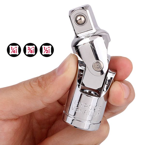 3pcs universal joint set drive durable 1/4" 3/8" 1/2" socket wrench connecto adapter extension torque wrench u-joint kit tool
3pcs universal joint set drive durable 1/4" 3/8" 1/2" socket wrench connecto adapter extension torque wrench u-joint kit tool