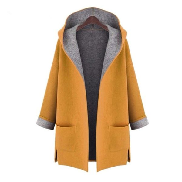 5xl women autumn winter loose woolen overcoat casual long cashmere coat with hat hooded cardigan bf pockets coat plus size, Black
5xl women autumn winter loose woolen overcoat casual long cashmere coat with hat hooded cardigan bf pockets coat plus size, Black
