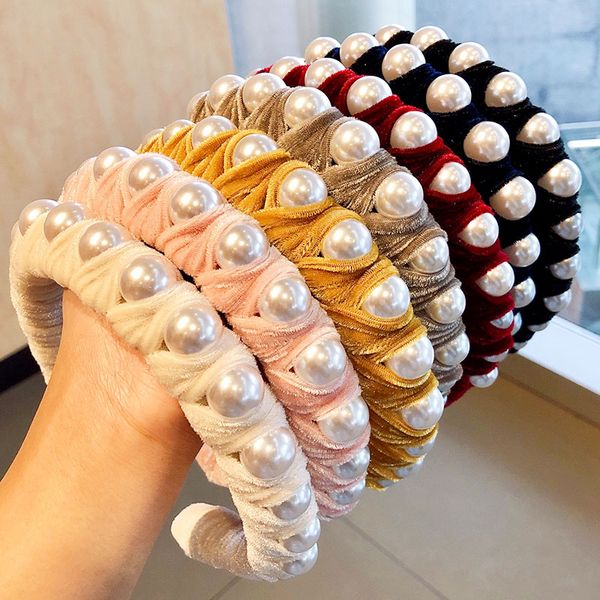 новая мода женщины boutique pearls velvet широкополый hairbands элегантная повязка для волос украшение headwear lady аксессуары для волос
новая мода женщины boutique pearls velvet широкополый hairbands элегантная повязка для волос украшение headwear lady аксессуары для волос