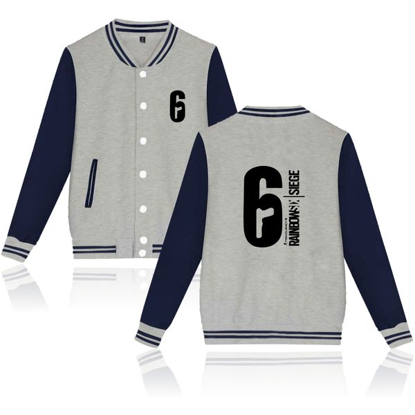 fashion rainbow six siege print sport baseball jacket men women funny hoodies sweatshirts casual jackets coats, Black;brown
fashion rainbow six siege print sport baseball jacket men women funny hoodies sweatshirts casual jackets coats, Black;brown