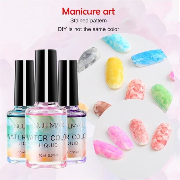 10ml watercolor ink nail polish blooming gel smoke effect magic smudge bubble diy varnish manicure decoration nail salon set
10ml watercolor ink nail polish blooming gel smoke effect magic smudge bubble diy varnish manicure decoration nail salon set