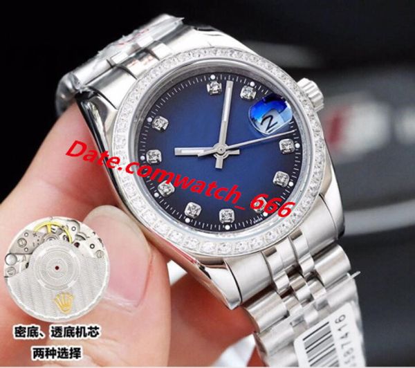 4 style luxury watch 8215 movement datejust 36mm 178384 diamond dial/bezel automatic 316l mens watches sapphire mirror fashion wristwatch, Slivery;brown
4 style luxury watch 8215 movement datejust 36mm 178384 diamond dial/bezel automatic 316l mens watches sapphire mirror fashion wristwatch, Slivery;brown