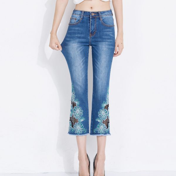 pants 2019 hollow out embroidery pants women harajuku elastic skinny high waist jeans femme plus size, Blue
pants 2019 hollow out embroidery pants women harajuku elastic skinny high waist jeans femme plus size, Blue