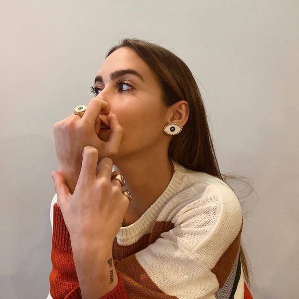 bohemia vintage enamel eye stud earrings for women trendy statement punk metal evil eye gold earrings wedding jewelry, Golden;silver
bohemia vintage enamel eye stud earrings for women trendy statement punk metal evil eye gold earrings wedding jewelry, Golden;silver
