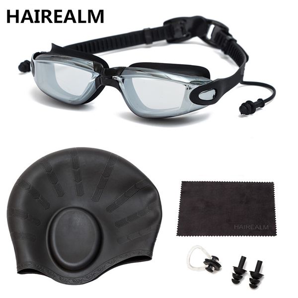 myopia anti-fog for diopter prescription swimming glasses swimming goggles+swimming cap+nose clip and ear plugs+dry cloth
myopia anti-fog for diopter prescription swimming glasses swimming goggles+swimming cap+nose clip and ear plugs+dry cloth