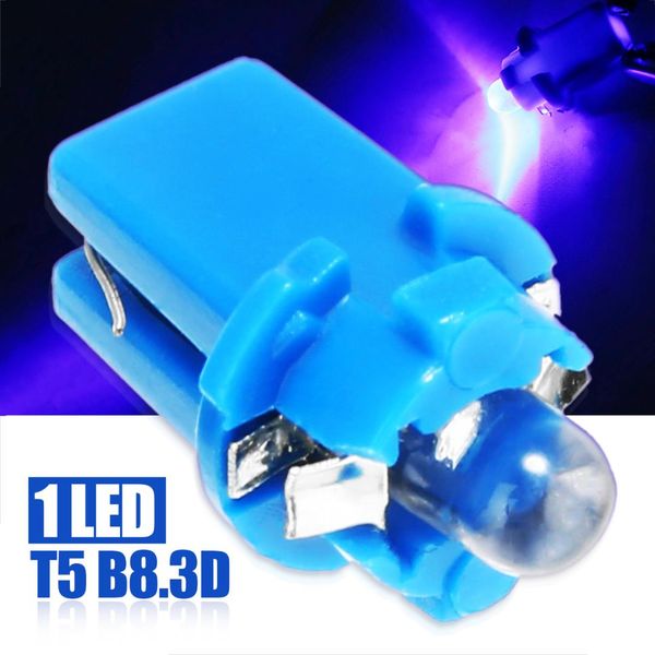 10pcs t5 b8.3d 1smd led blue light car dashboard panel dome side indicator light bulb for auto truck boat interior lamp
10pcs t5 b8.3d 1smd led blue light car dashboard panel dome side indicator light bulb for auto truck boat interior lamp