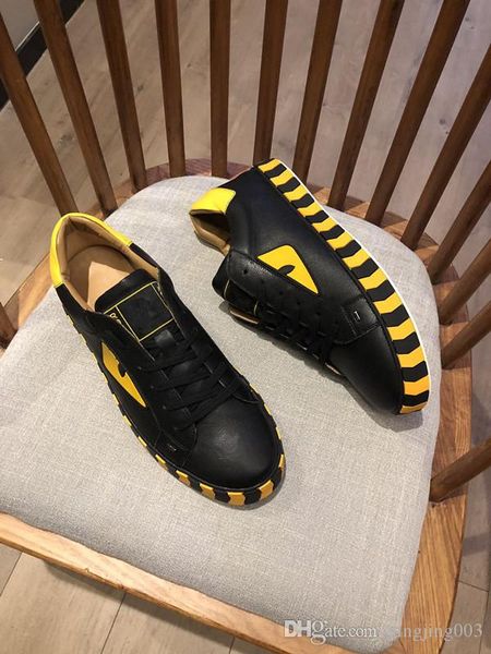 2019 white summer new luxury men's sports shoes fabric brand with original leather size 35-44 cy19080801, Black
2019 white summer new luxury men's sports shoes fabric brand with original leather size 35-44 cy19080801, Black