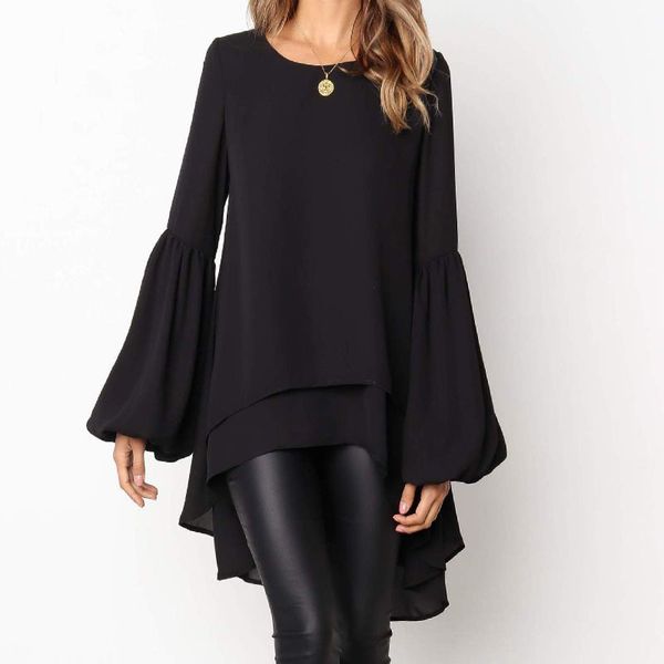 блузы для женщин одежда фонариков рукавом рябить шифон блузка женщины с длинным рукавом мода новый элегантный делопроизводство плюс размер r, White 
блузы для женщин одежда фонариков рукавом рябить шифон блузка женщины с длинным рукавом мода новый элегантный делопроизводство плюс размер r, White