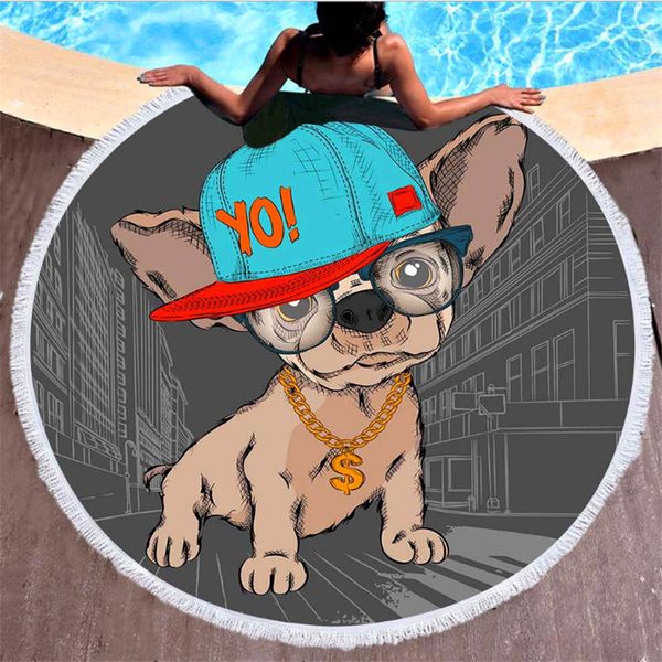 2020 new european and american 3d digital printing cartoon cat and dog beach towel microfiber round tassel beach mat wholesale can be custom
2020 new european and american 3d digital printing cartoon cat and dog beach towel microfiber round tassel beach mat wholesale can be custom