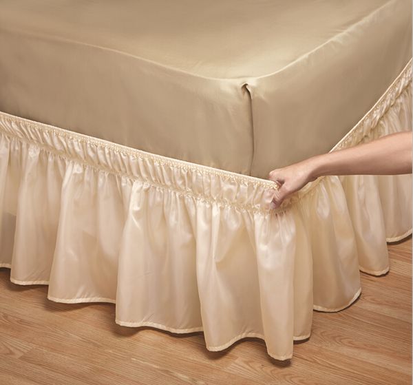 classical beige color bed skirts dust ruffles home l wrap around elastic for twin /full/queen/king size without bed surface
classical beige color bed skirts dust ruffles home l wrap around elastic for twin /full/queen/king size without bed surface
