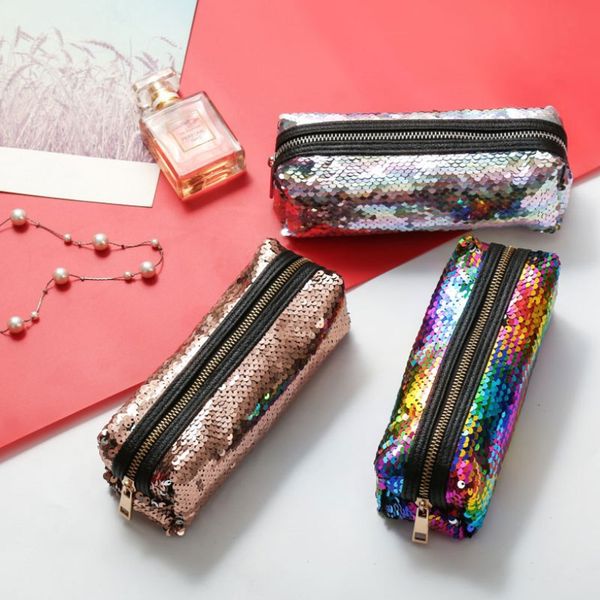 reversible sequin pencil case for girls school supplies super big pencil bag stationery gift magic box pencilcase
reversible sequin pencil case for girls school supplies super big pencil bag stationery gift magic box pencilcase