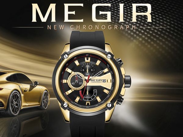 megir, men's watch really three-eye multi-functional sports silicone quartz watch watch men2086 decoration, calendar, every minute, Slivery;brown
megir, men's watch really three-eye multi-functional sports silicone quartz watch watch men2086 decoration, calendar, every minute, Slivery;brown