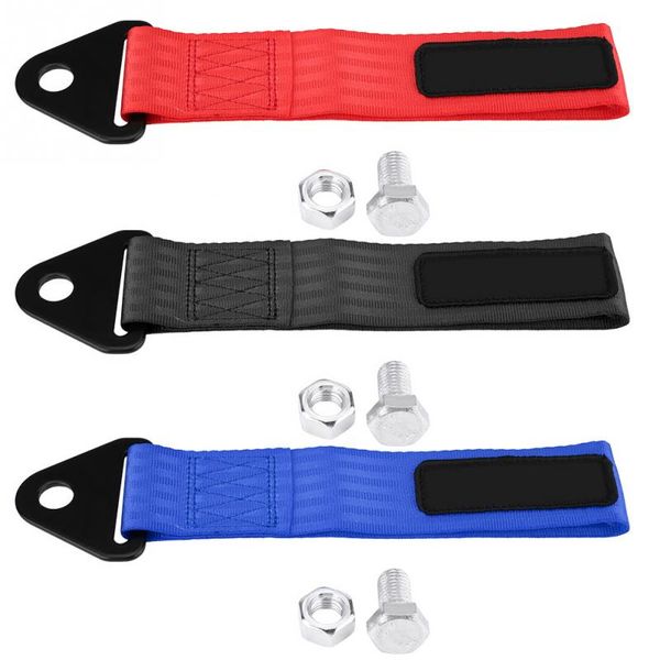 universal high strength racing car tow strap tow rope for front rear bumper towing hook 3 colors
universal high strength racing car tow strap tow rope for front rear bumper towing hook 3 colors