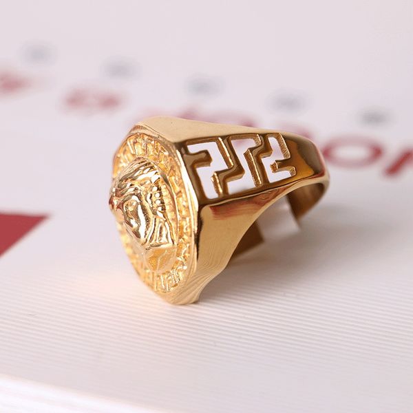 2019 New Gold Medusa Men Hollow Out Brand Fashion Ring Hip Hop Rock Gifts for Friends
2019 New Gold Medusa Men Hollow Out Brand Fashion Ring Hip Hop Rock Gifts for Friends