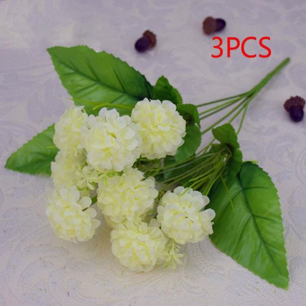 3pcs artificial 9-headed hydrangea flowers fake leaf home office garden decor artificial flowers home wedding accessories
3pcs artificial 9-headed hydrangea flowers fake leaf home office garden decor artificial flowers home wedding accessories