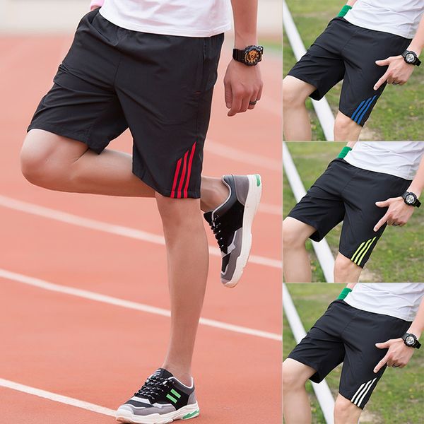 workout shorts men sport gym running shorts with phone pocket training black solid striped joggers underwear trousers, Black;blue
workout shorts men sport gym running shorts with phone pocket training black solid striped joggers underwear trousers, Black;blue