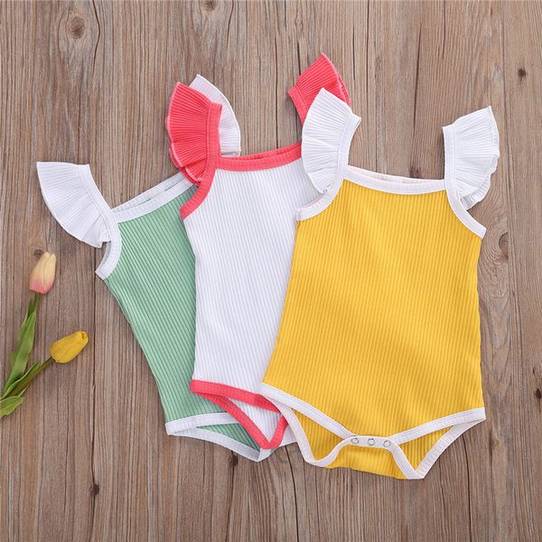 2020 summer baby girl rompers newborn baby clothes toddler solid ribbed ruffles design romper girl jumpsuit one-pieces, Blue
2020 summer baby girl rompers newborn baby clothes toddler solid ribbed ruffles design romper girl jumpsuit one-pieces, Blue