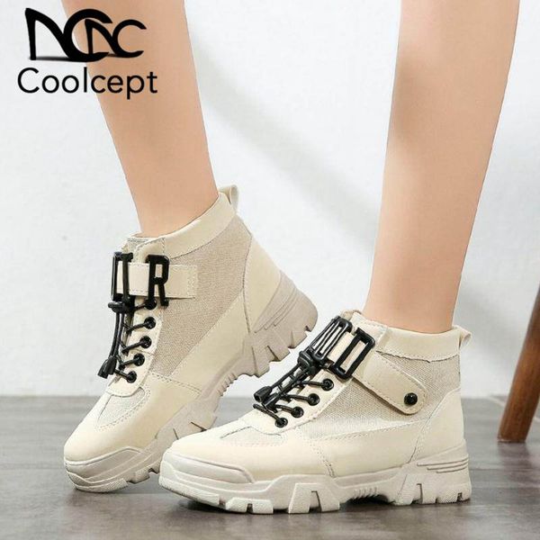coolcept ankle boots for women fashion lace up flats shoes for women autumn winter round toe casual short boots size 35-40, Black
coolcept ankle boots for women fashion lace up flats shoes for women autumn winter round toe casual short boots size 35-40, Black