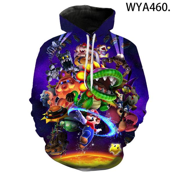 2020 new popular 3d mario game printed hoodie men's and women's casual sweatshirt clothing autumn and winter cartoon hoodie, Black
2020 new popular 3d mario game printed hoodie men's and women's casual sweatshirt clothing autumn and winter cartoon hoodie, Black
