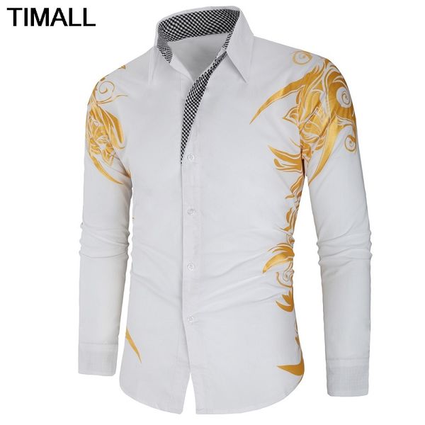luxury gold black shirt men new slim fit long sleeve camisa masculina gold black chemise homme social men club prom shirt, White;black
luxury gold black shirt men new slim fit long sleeve camisa masculina gold black chemise homme social men club prom shirt, White;black