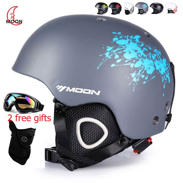 moon ski helmet autumn winter men children snowboard skateboard skiing equipment sports safety snowhelmets with gifts
moon ski helmet autumn winter men children snowboard skateboard skiing equipment sports safety snowhelmets with gifts